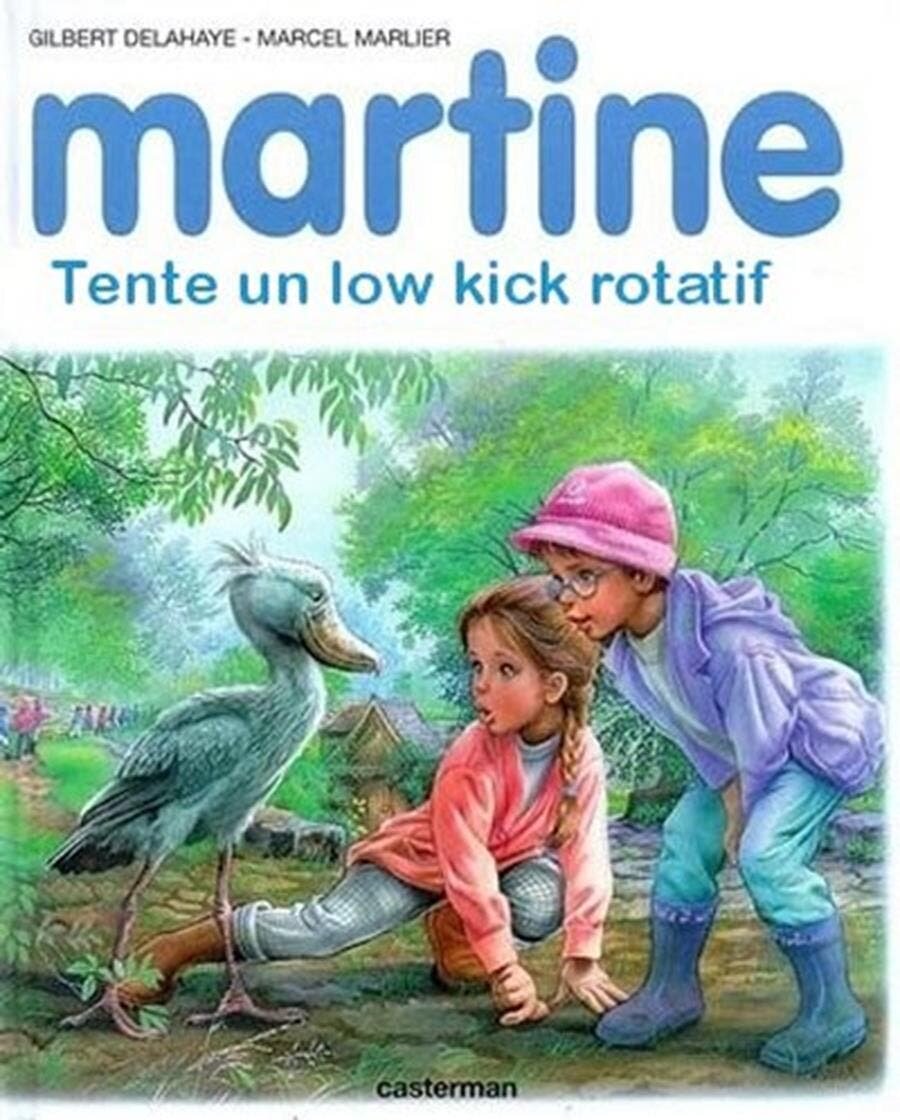 martine, couverture, détournement