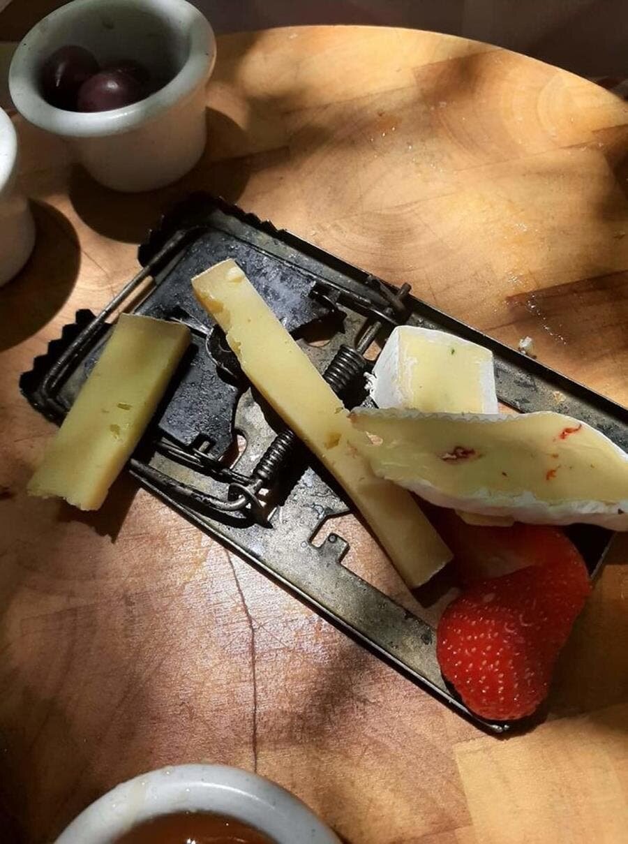 piège à souris, fromage
