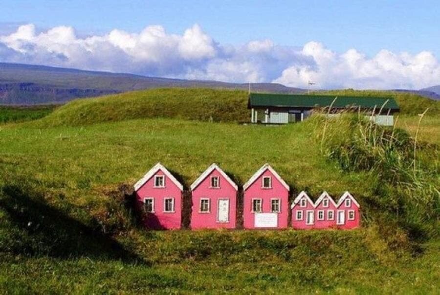 école, elfe, petite, maison