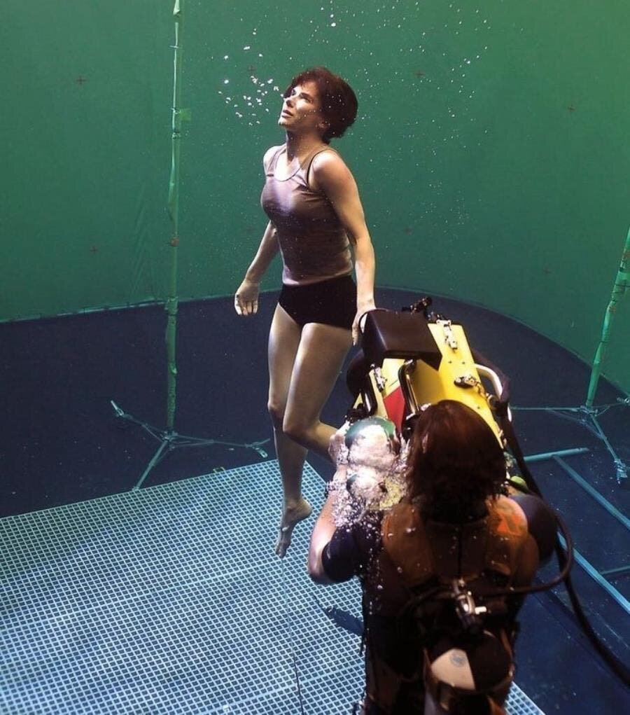 interstellar, sous l'eau, camera, piscine