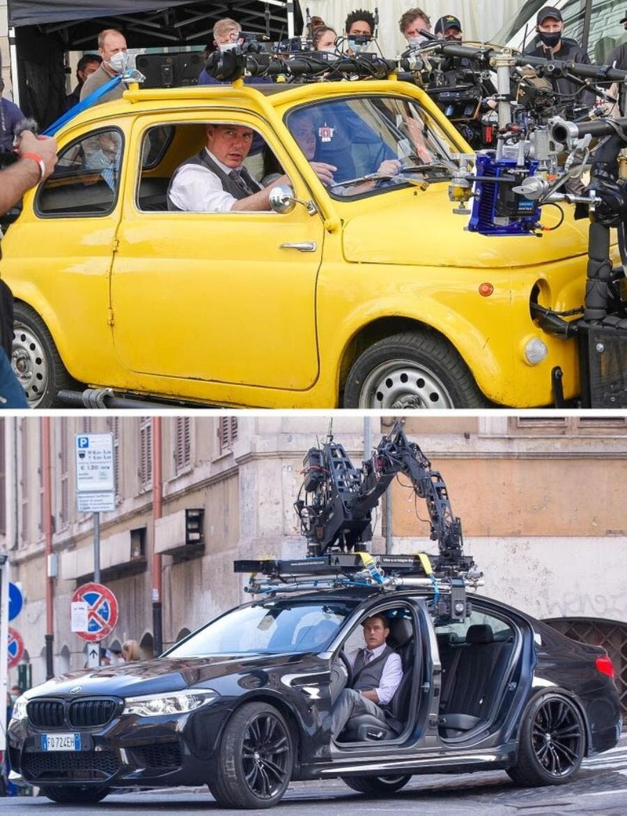 mission impossible, voiture, conduite, caméra