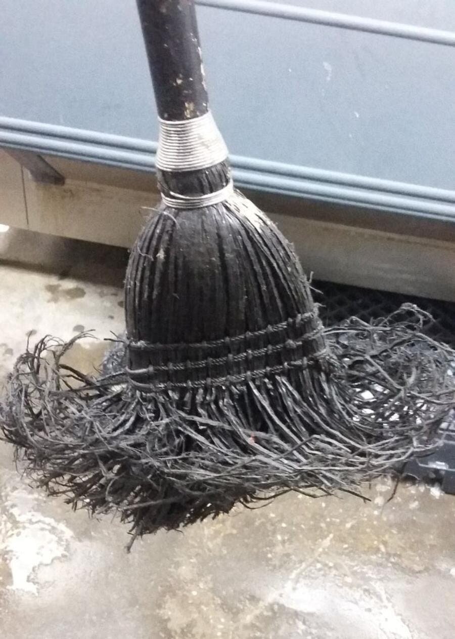 balais, abÃ®mÃ©, travail