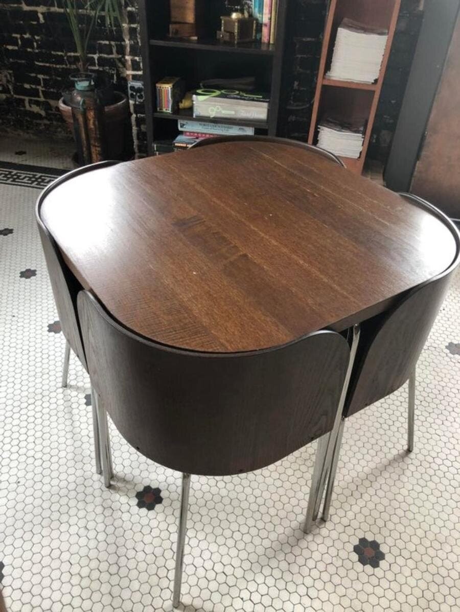 table, chaise, design, efficace, simple, pratique