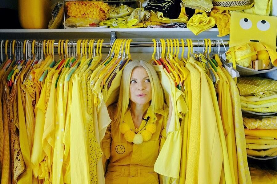 Ella London, Sunshine, Jaune, vêtements, meubles, tout