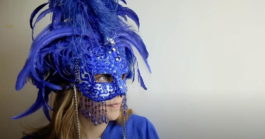 Valblv, Valeria, bleu, masque, vêtements, tout