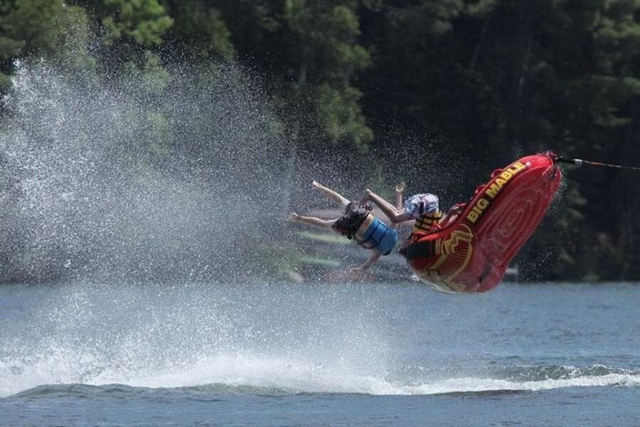bateau, gamelle, chute, humour, malchance, karma