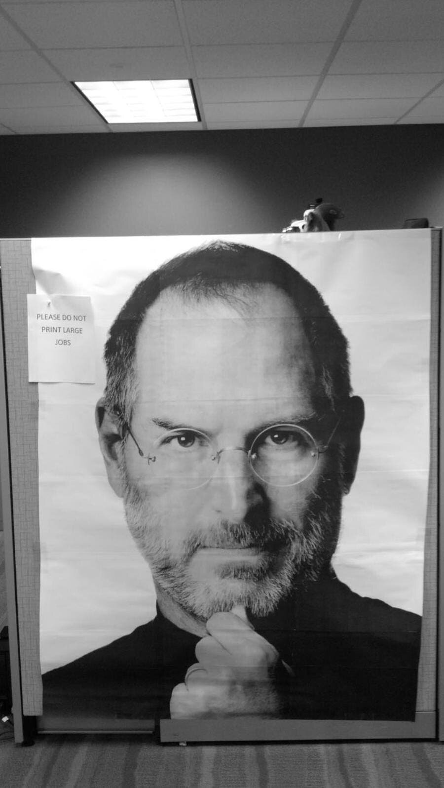 steve jobs, insolite, travail, collègue