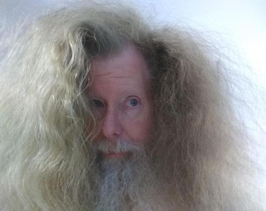 boucle, coiffé, nuage, bataille, cheveux, long