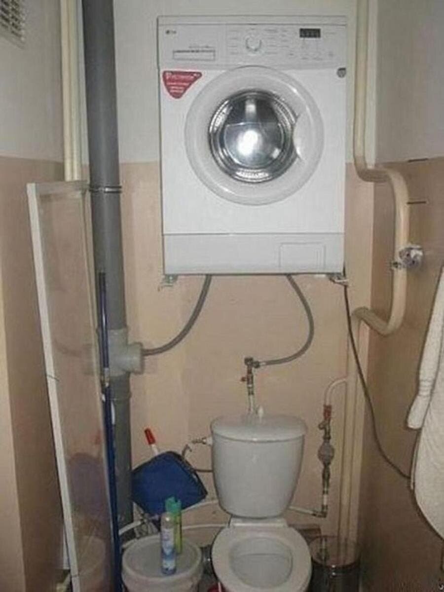 machine à laver, solution, problème, insolite