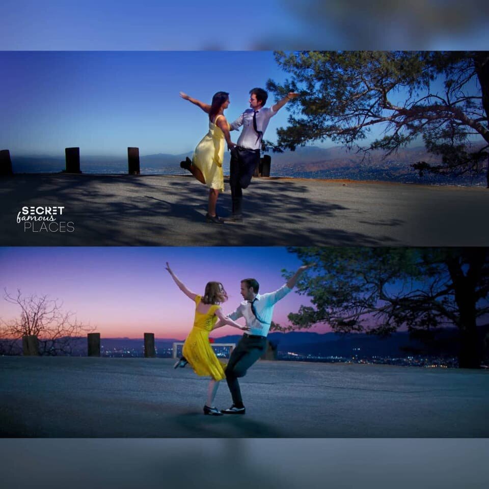 reproduction scène La La Land couple danse 