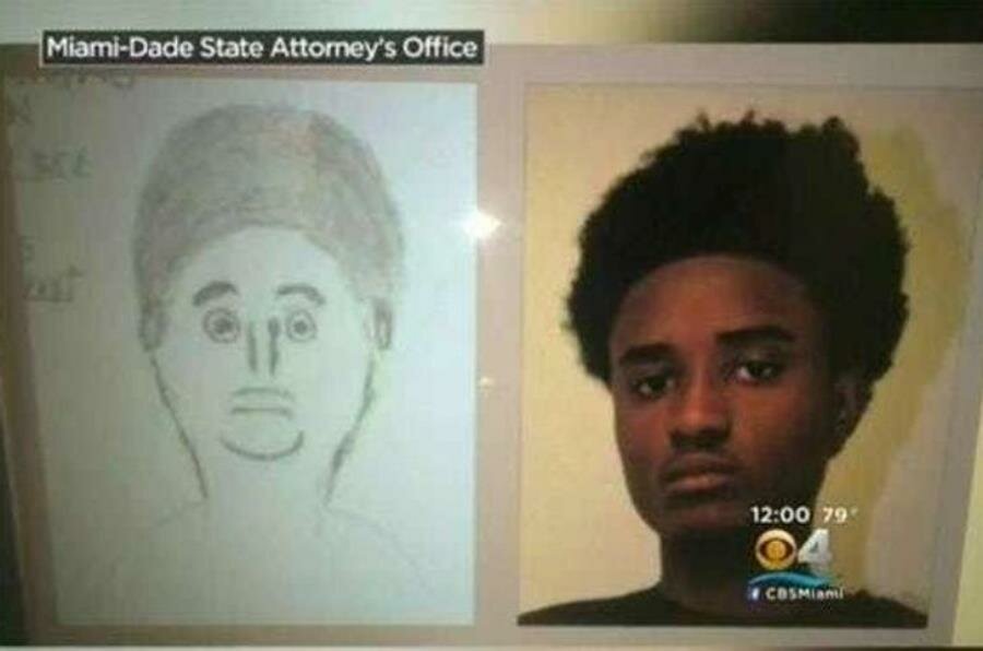 ressemblance, insolite, humour, police, portrait robot