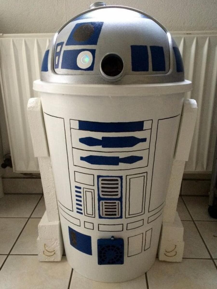 poubelle, star wars, r2D2