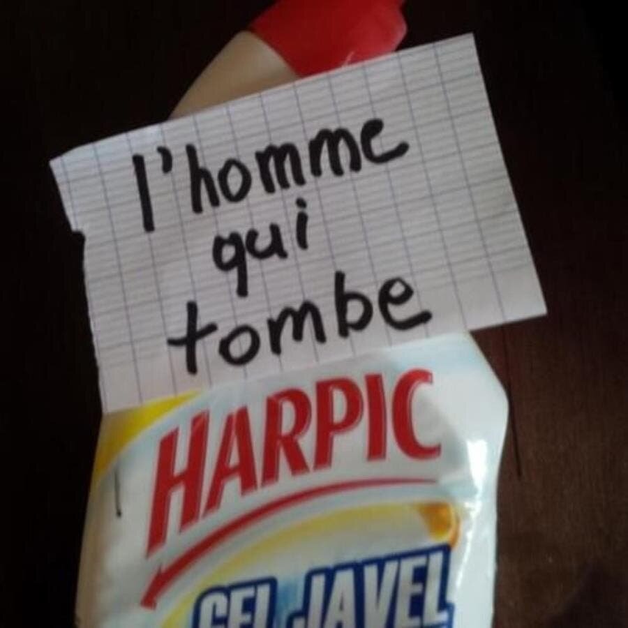 jeu de mot, post it, écriture, marque, humour