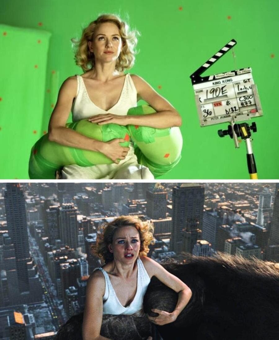 film, hollywood, effets, retouche, spéciaux, fond vert