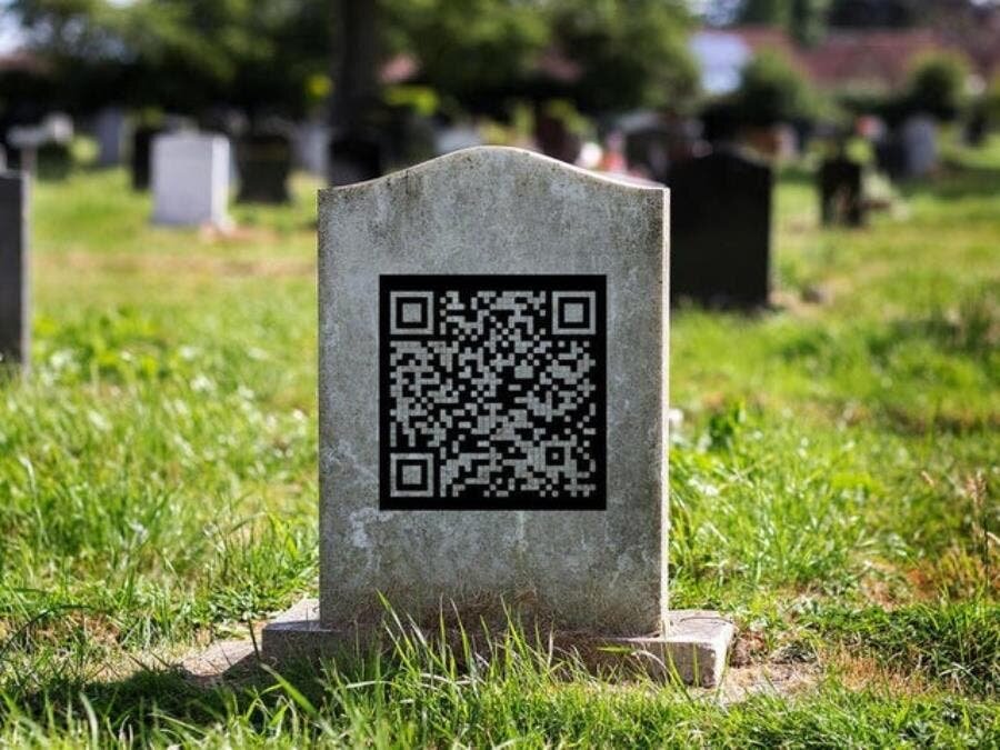 tombe code QR