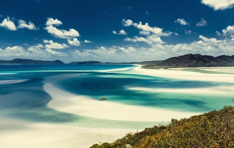 plage blanc