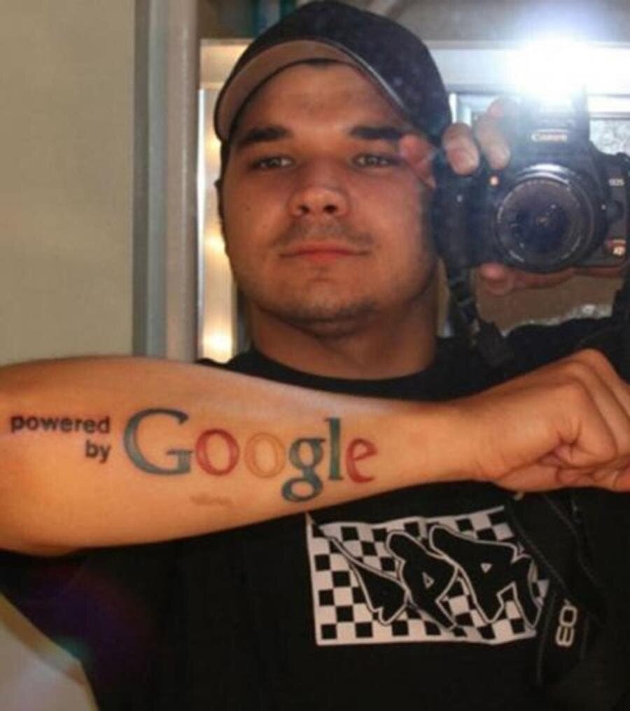 google tatouage