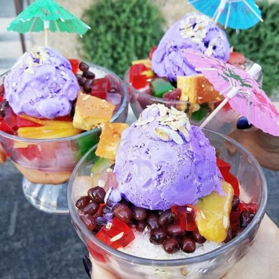  street, food, nourriture, miam, halo halo, sucrÃ©