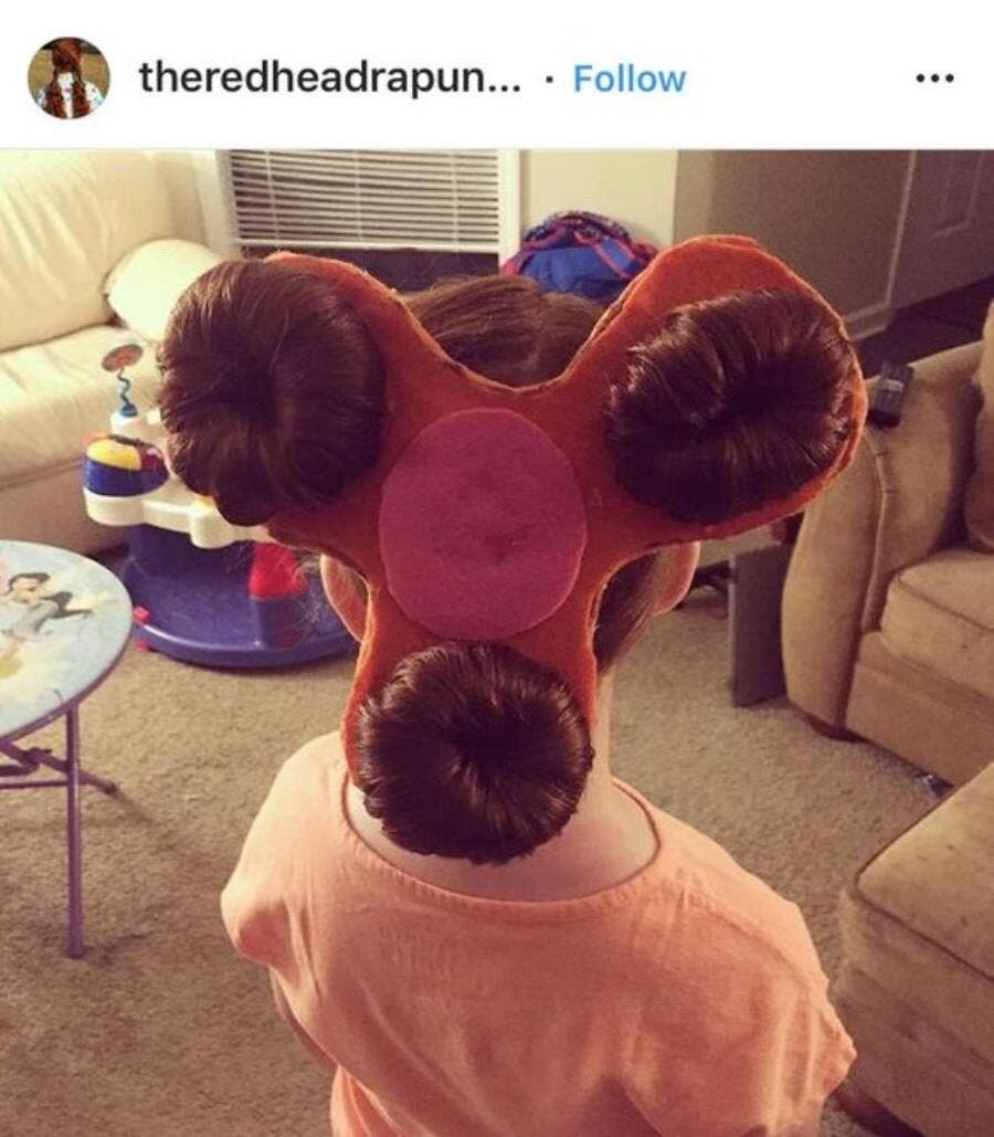 hand spinner cheveux