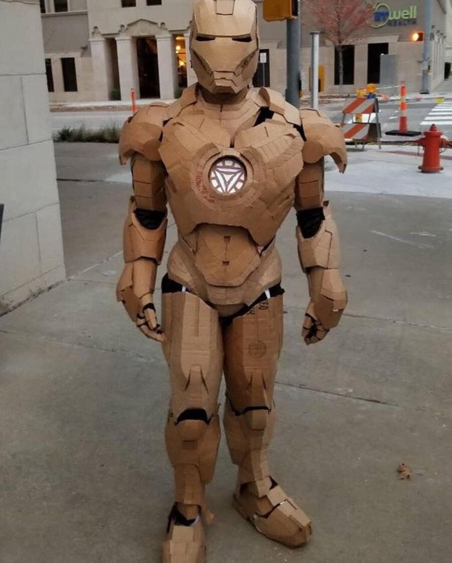 Iron man carton