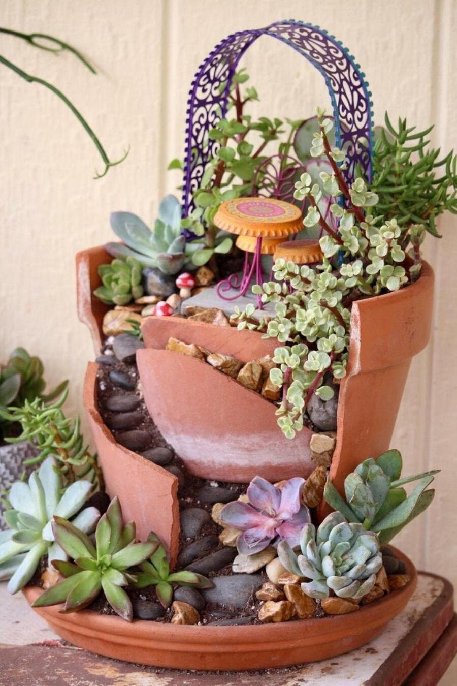pot cassé déco