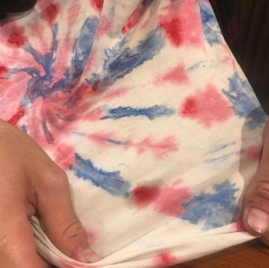 t-shirt taches sauce