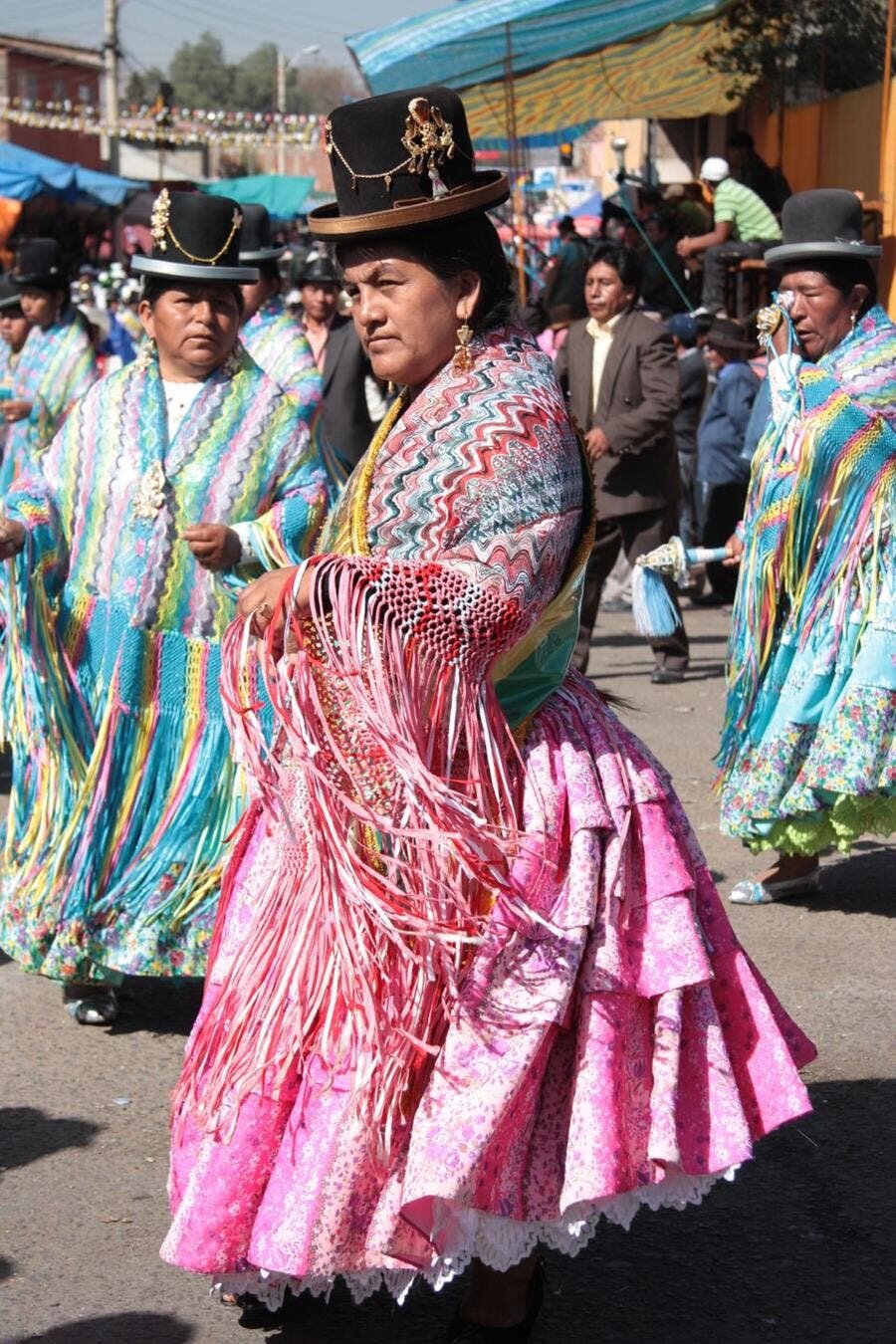 tenue traditionnelle bolivienne