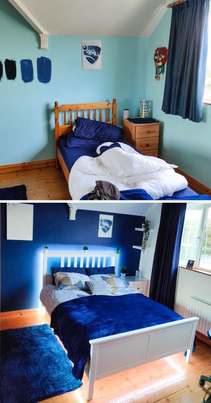 chambre lit décor