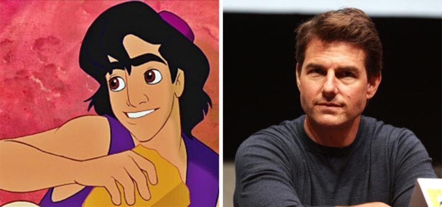 Aladin Tome Cruise dessin animé acteur