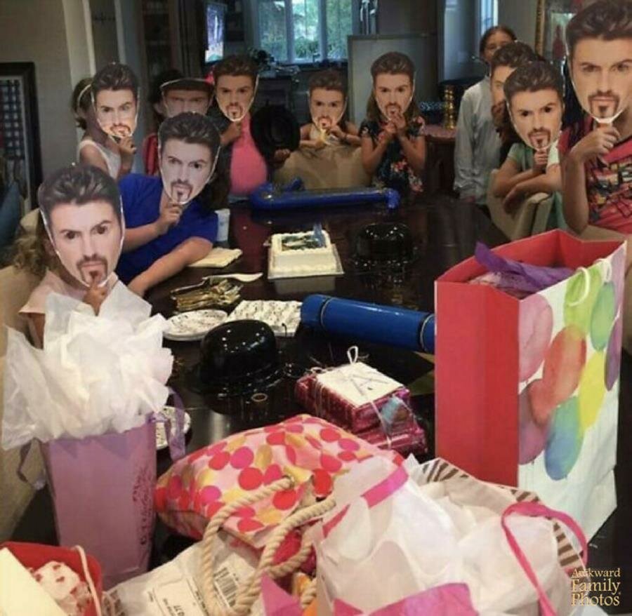 masques George Michael personnes