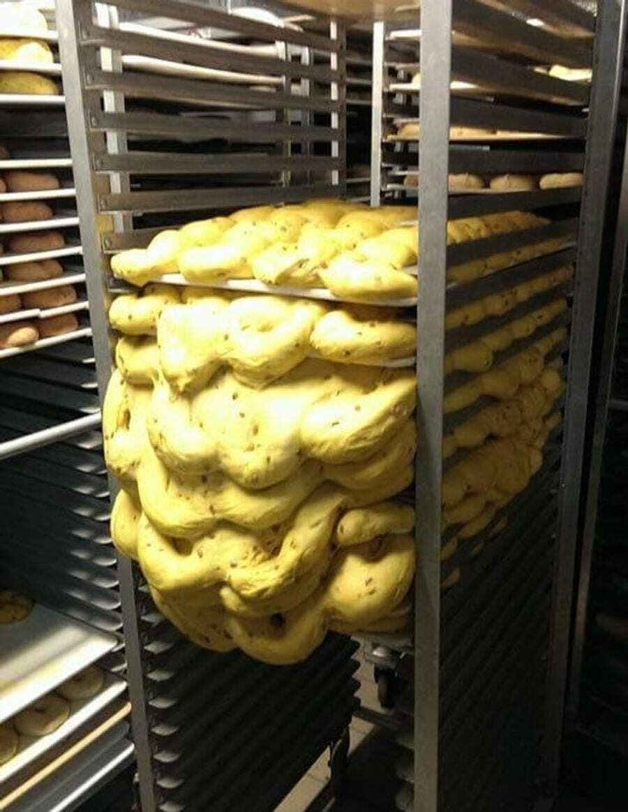 boulangerie pâte levure gonflement