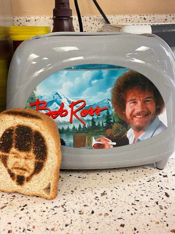 toast grille pain dessin