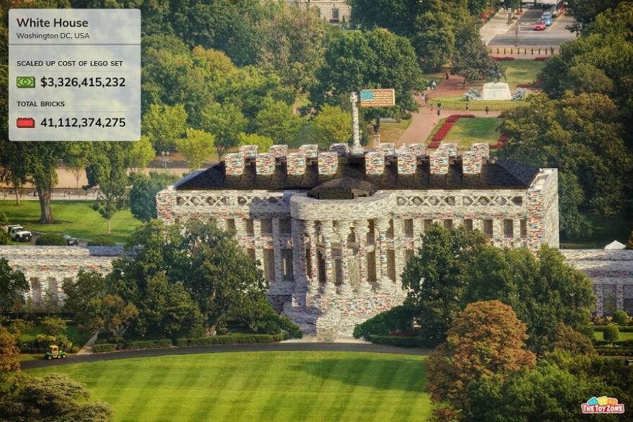 amerique maison blanche lego