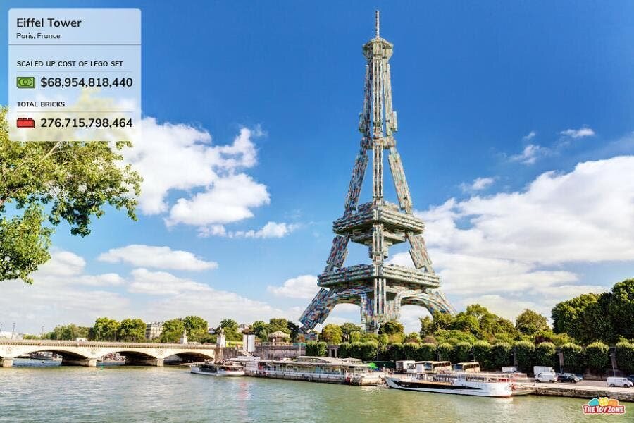 paris tour eiffel lego