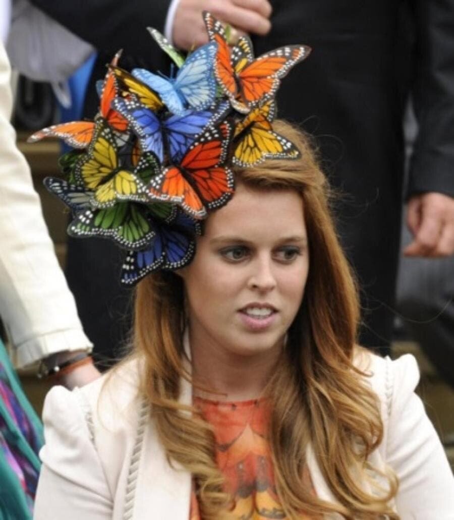 chapeau papillon