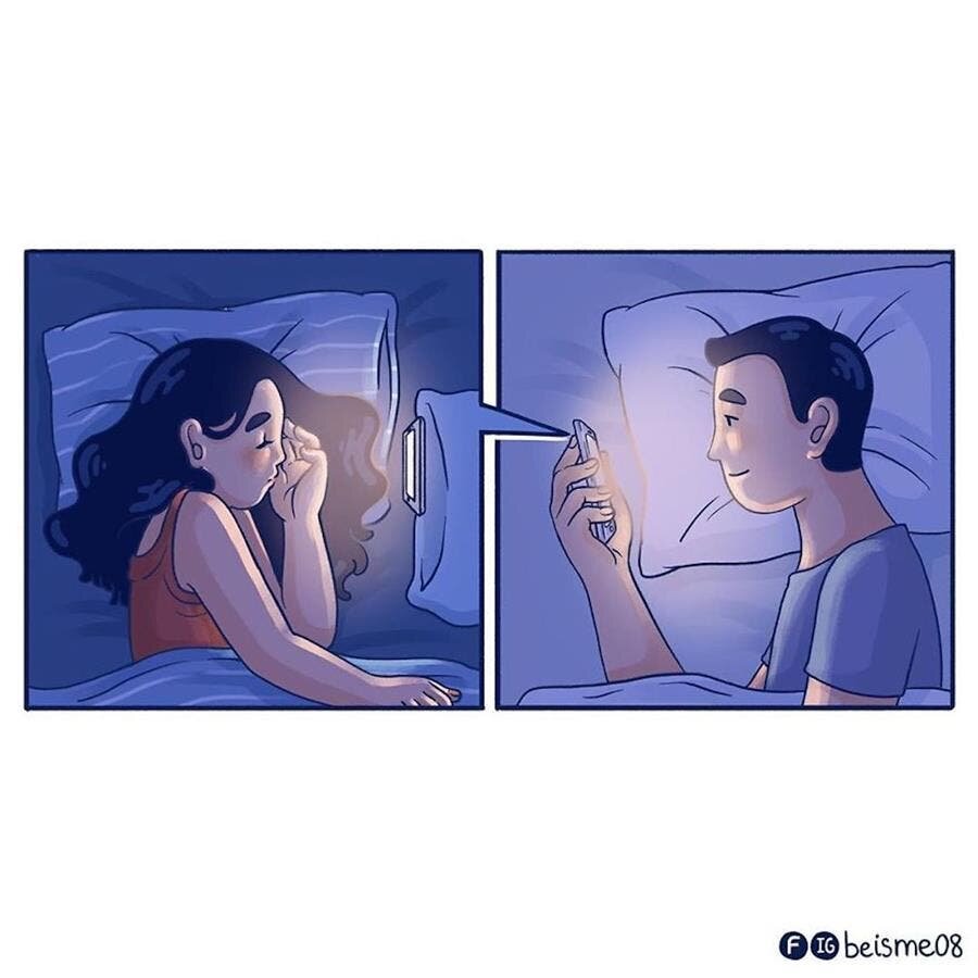 amour appel dormir