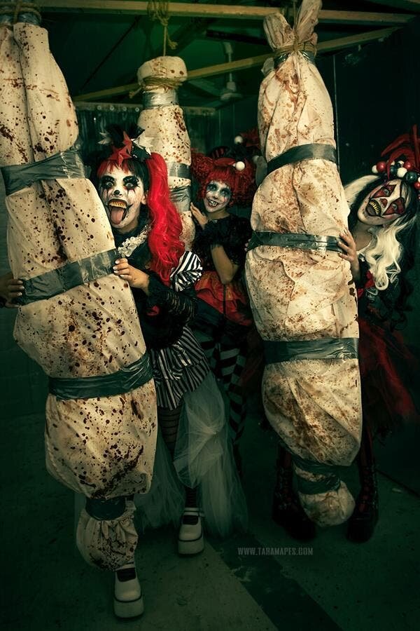 sacs clowns sourire