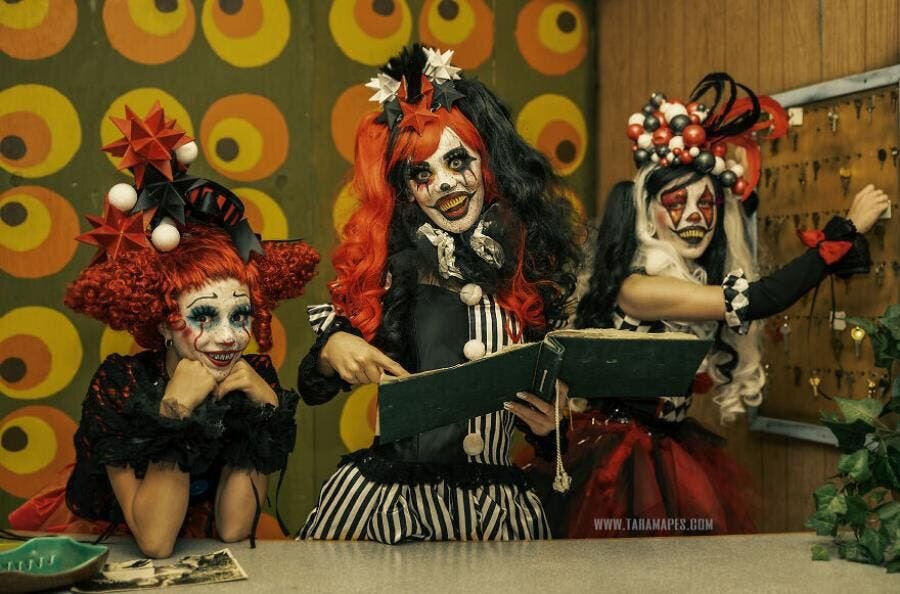 clowns hôtel livre