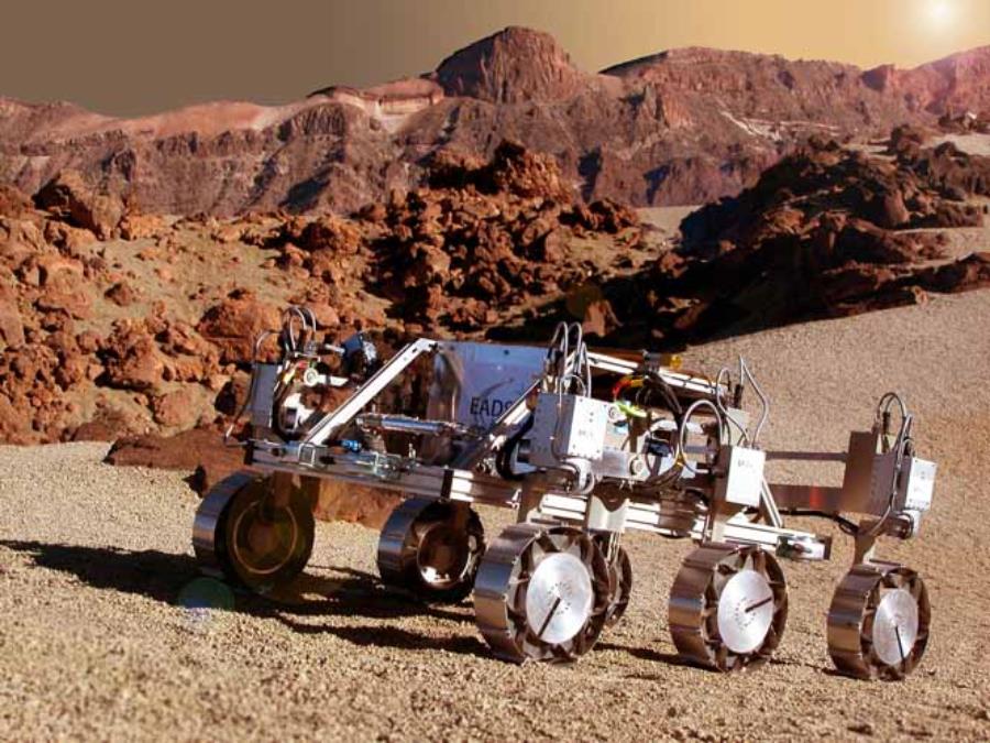 Astronomie Mars Robot