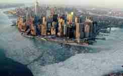 New-York sous la neige