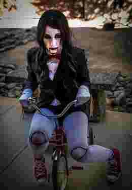 Cosplays inspirés du cinéma Saw poupée Jigsaw