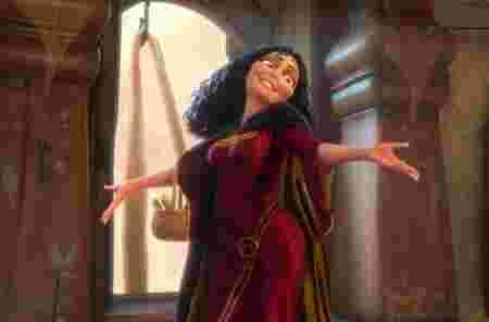 Pires mamans cinéma Raiponce Mère Gothel