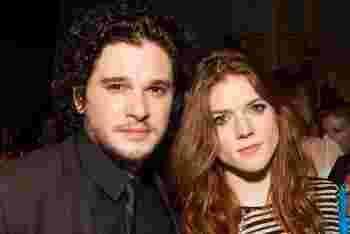 Kit Harrington et Rose Leslie