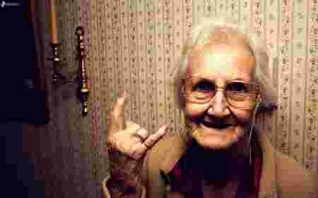 mamie, thug life, heureuse