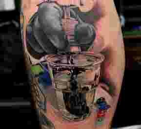 Tatouage réaliste tatoueur