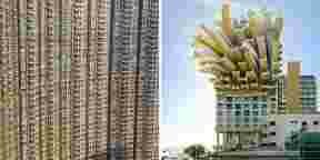 10 immeubles extravagants qu'on aimerait bien visiter