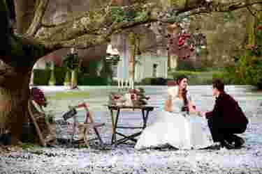 photographie mariage romantique