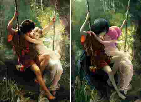 Lothlenan artiste pop culture oeuvre classique Adventure Time Pierre-Auguste Cot