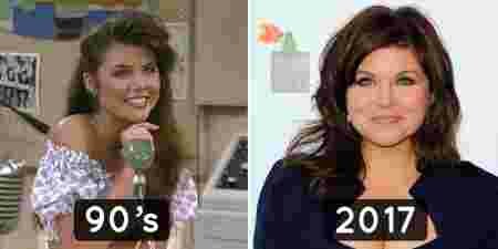 Boycrush 90's séries films Tiffani Thiessen Kelly Kapowshi Sauvés par le gong 1989