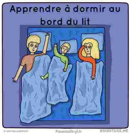 faire place enfant lit